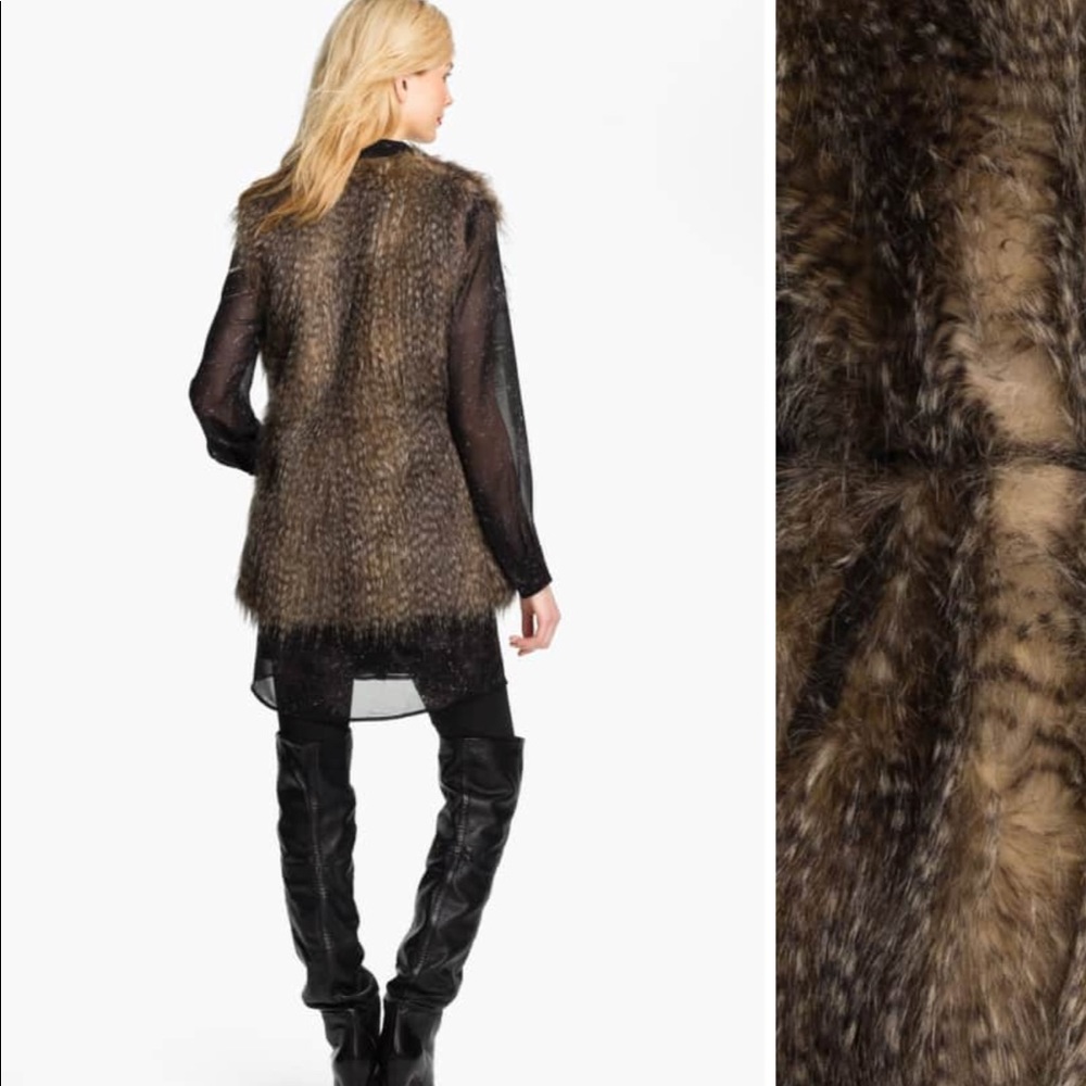 Faux Fur Vest - Picture 5 of 8
